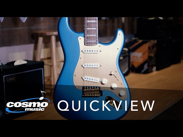 Squier 40th Anniversary Gold Edition Stratocaster in Lake Placid Blue Quickview - Cosmo Music