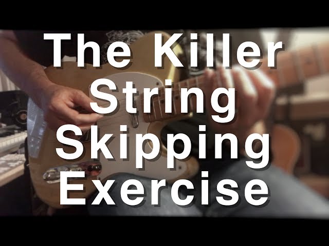 The Killer String Skipping Exercise | Tom Strahle | Pro Guitar Secrets