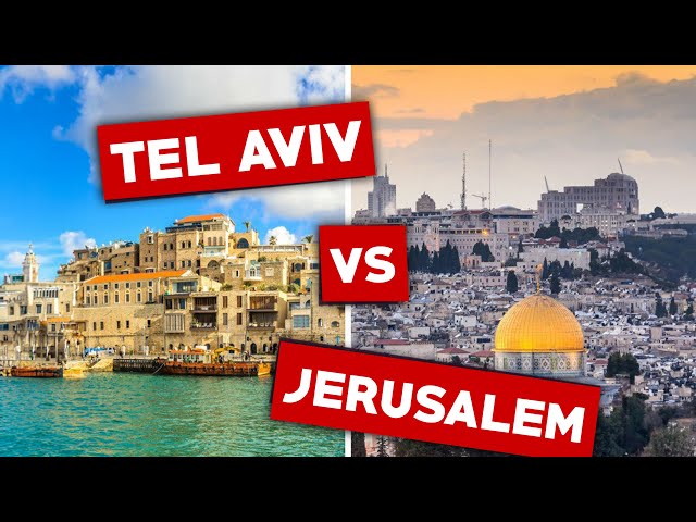 JERUSALEM VS TEL AVIV! 🇮🇱 - Is Jerusalem better than Tel Aviv? Israel