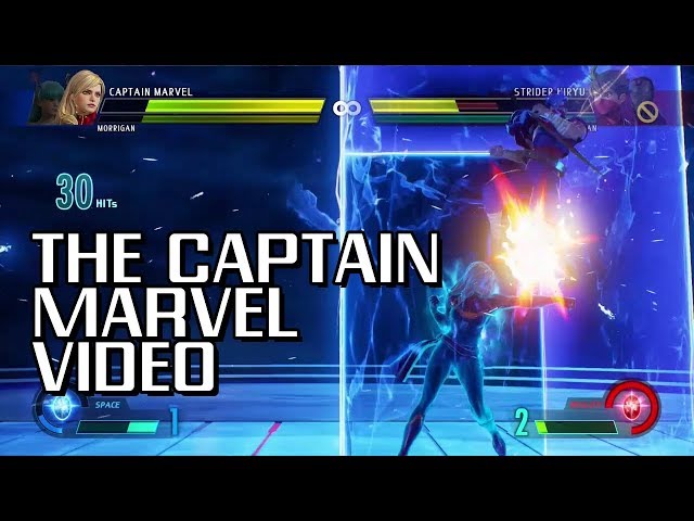 Captain Marvel Combo Video [8x Strike Flurry in 1 combo]