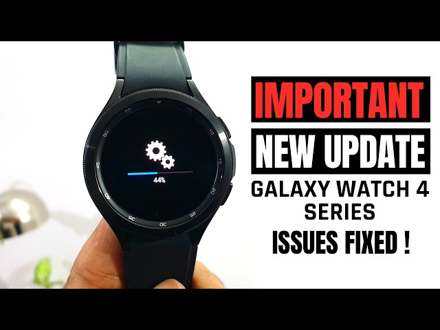 Important New update for Samsung Galaxy watch 4 series. Tap to wake on power saving mode fixed !
