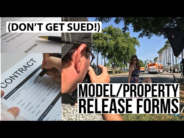 LIVE Model & Property Releases (Don't Get Sued)