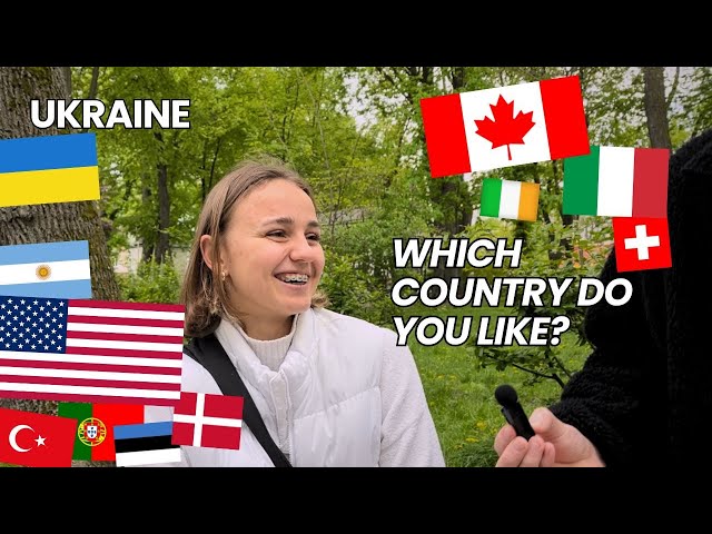 Ask Ukrainians: Which country do you like?