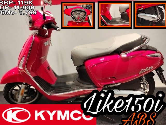 Full detailed "TAGALOG REVIEW" Kymco Scooter LIKE150i with ABS and NOODOE -Connected version