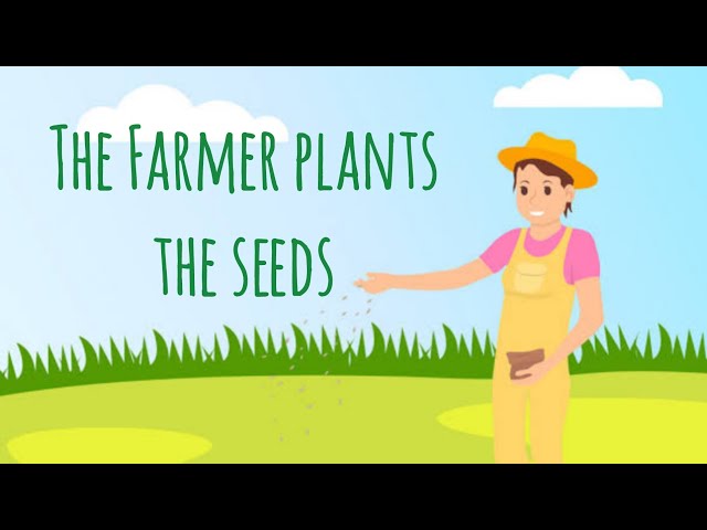 Farmer Plants the seeds🌿🪴