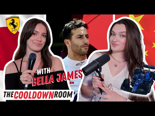 BELLA JAMES OWNS PART OF ALEX ALBON’S CAR | The Cooldown Room 'An F1 Podcast'