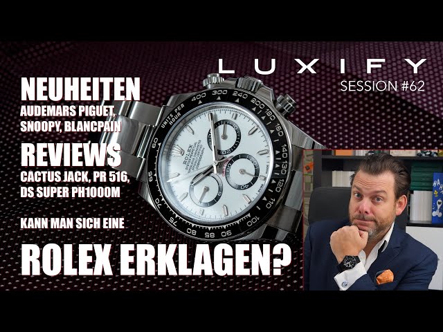 Rolex Kauf erklagen? MoonSwatch Snoopy, Cactus Jack & AP Neuheiten, Porsche, AMG, Louis Vuitton