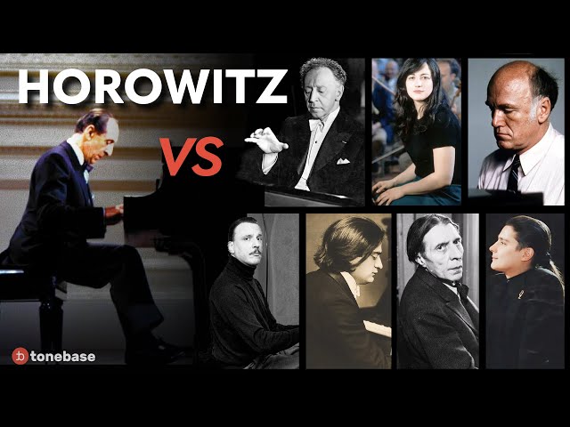 Horowitz vs 7 Pianists: Chopin First Ballade