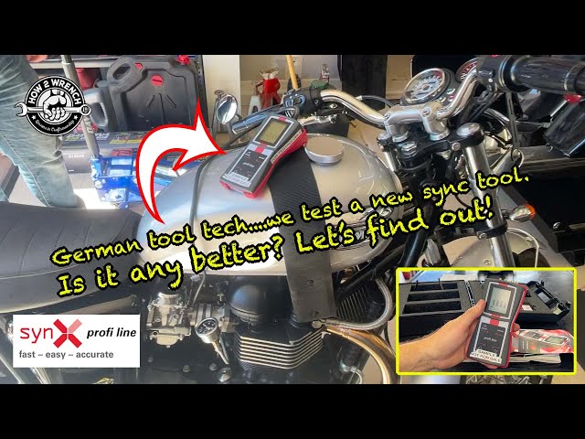 German tool tech....we test a new sync tool.  Is it any better? SynX SYNCHRONTESTER T100 carb sync