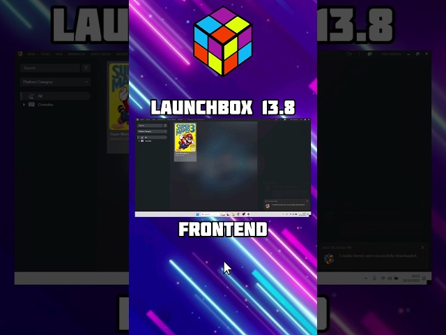 Launchbox 13.8 Beginners Setup Guide 2023 #launchbox #frontend #shorts