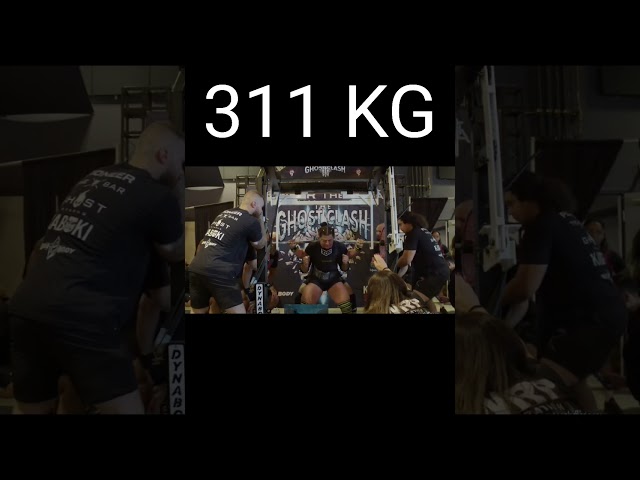 Hunter Henderson 2nd Attempt Squat at The Ghost Clash 3 #shorts