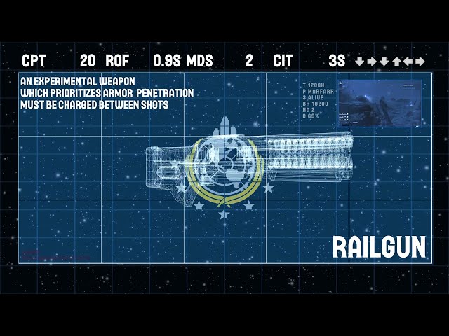 The railgun | Helldivers 2