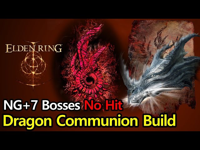 Elden Ring - Dragon Communion Build vs NG+7 bosses fights #eldenring #gaming