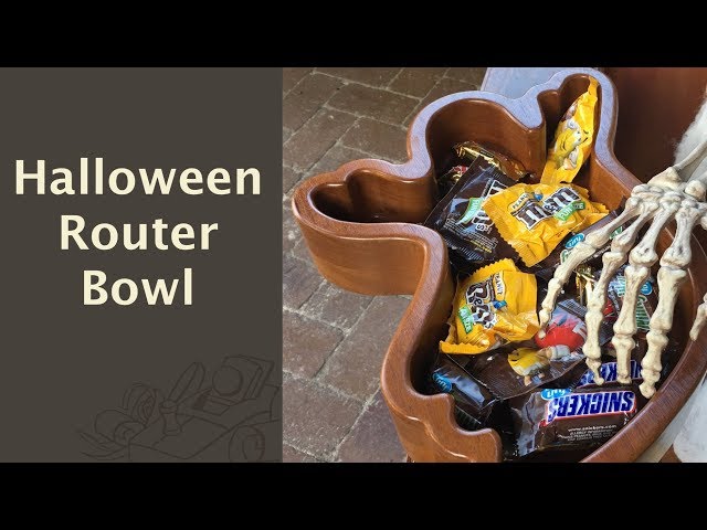 Halloween Router Bowl - 130