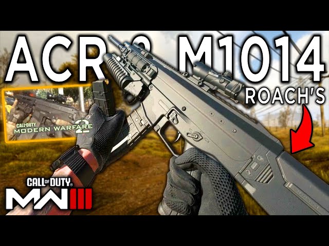 Roach's Custom ACR & M1014 from MW2 OG Takedown Mission - Modern Warfare 3 Multiplayer Gameplay
