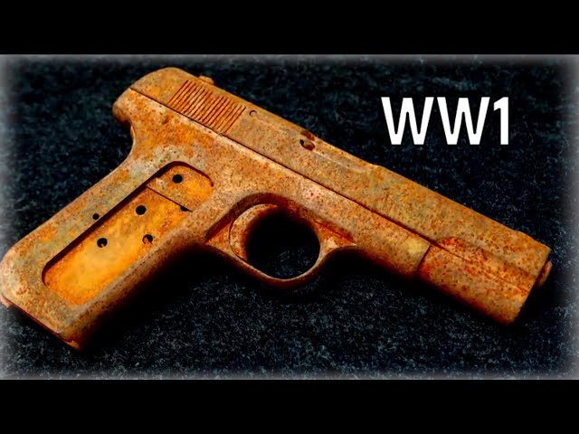 Restoration, Old seized up 1915 Colt .32 ACP, (With test firing) #restoration