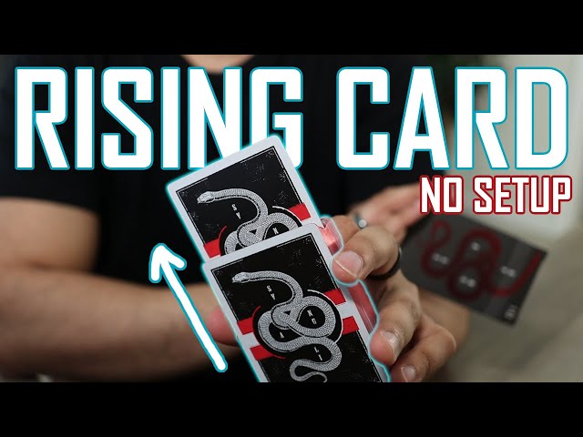 The GREATEST Rising Card Trick That You Can Do IMMEDIATELY!