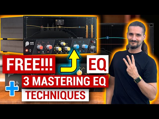 3 PRO Mastering EQ Techniques you SHOULD know+ FREE new mastering EQ! #mastering #w495