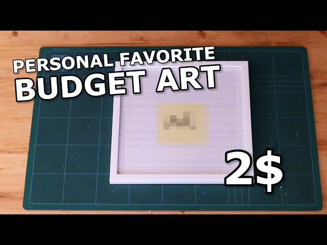 CHEAP and EASY Wall Art! | My Personal Favorite
