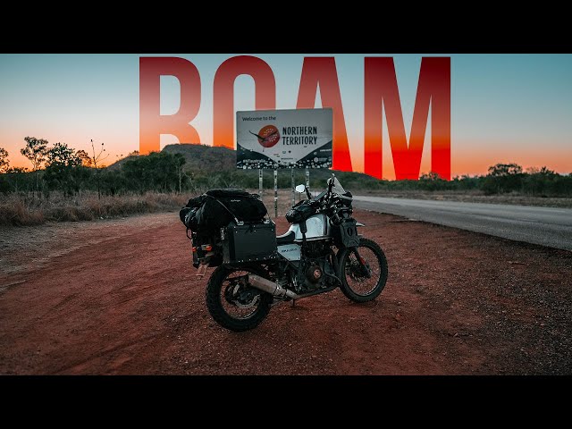 Lake Argyle, then Northern Territory on my solo motorcycle camping adventure Australia S2 Episode 21