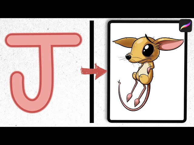J is for Jerboa: Let's Draw The Alphabet as Animals Ep. 10