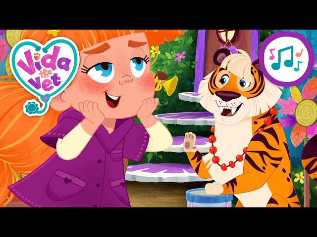 Vida’s Happy Vet Day Song | Music Video Compilation 🎶 Vida the Vet | Cartoons for Kids | Fun Songs