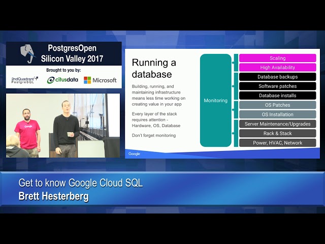 Get to know Google Cloud SQL