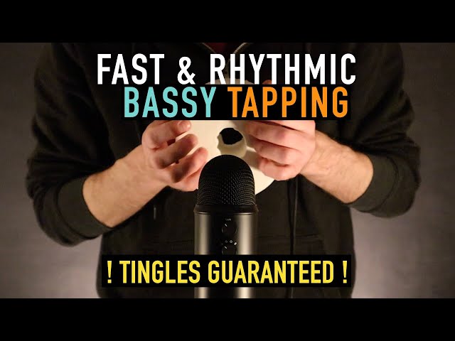 ASMR Fast & Rhythmic Tapping | Bassy & Tingly | No Talking