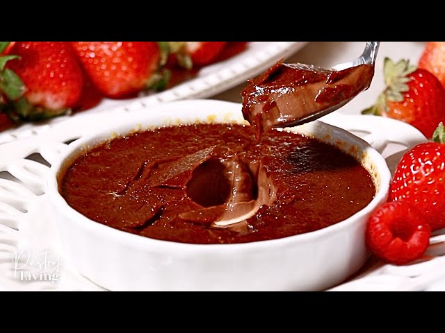 Easy Chocolate Creme Brulee Recipe (Silky Smooth!) | Valentine's Day Dessert