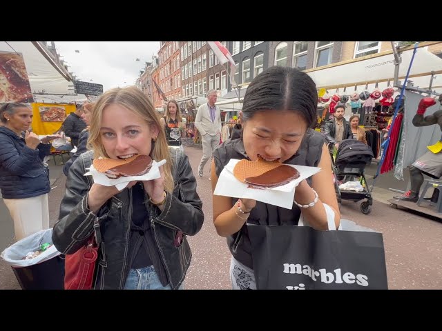 amsterdam: gracie abrams, night bus and stroopwafels