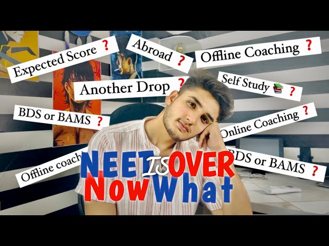 NEET IS OVER NOW WHAT ⁉️ Another Drop | How to start all over Again 😣CONFUSED ​⁠@InfinityLearnEdu