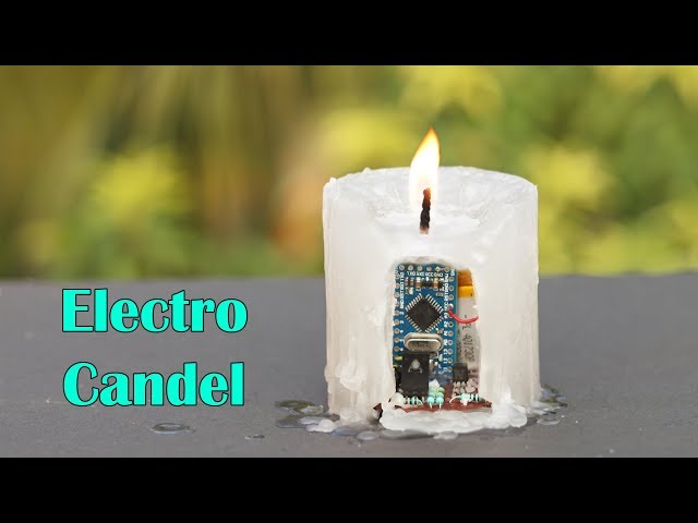 Make an Electro Candle at Home - Using Arduino
