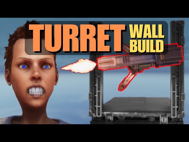 Real ALPHAS build THIS Turret Wall! | Ark Survival Ascended! | ASA