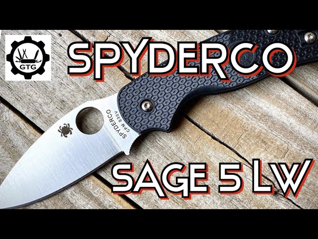 Sage 5 Lightweight | Spyderco’s Best EDC Knife