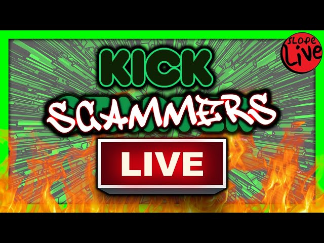 KickScammers LIVE! (featuring SmileyDaveUK) - SGR LIVE!