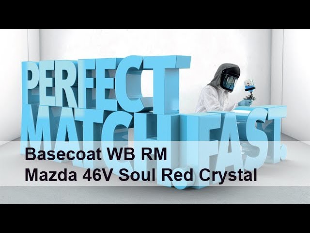 LESONAL-Basecoat WB GT RM_Mazda 46V Soul Red Crystal