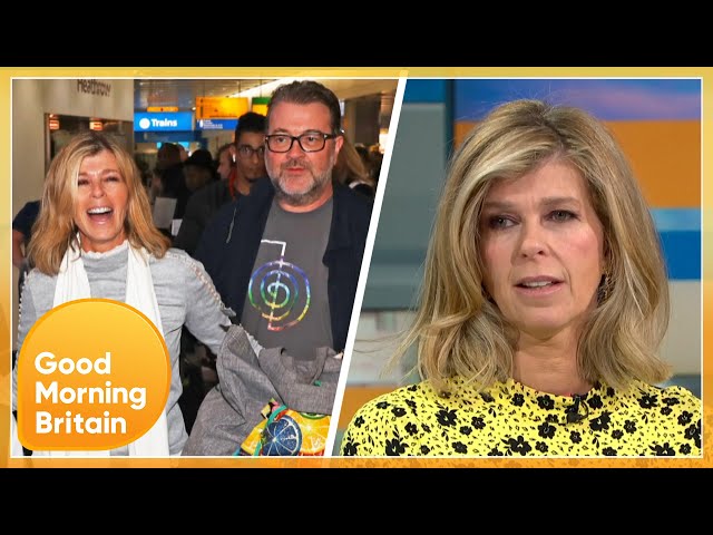 Kate Garraway Talks About Her Emotional Documentary as Her Husband Derek Fights COVID | GMB