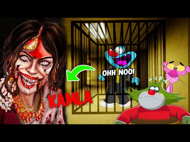 Jack Comes To Save Oggy From KAMLA - INDIAN HORROR GAME! | EXTREMELY SCARIEST GAME😱=💀ft.Oggy)