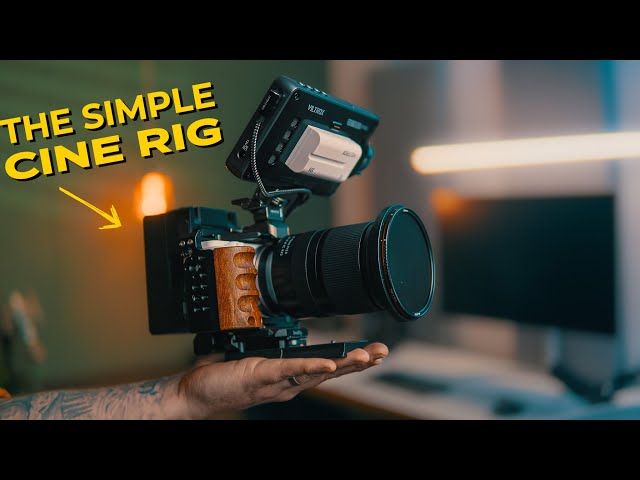 An AMAZINGLY SIMPLE Cinema Rig for ANY camera! Under $500!