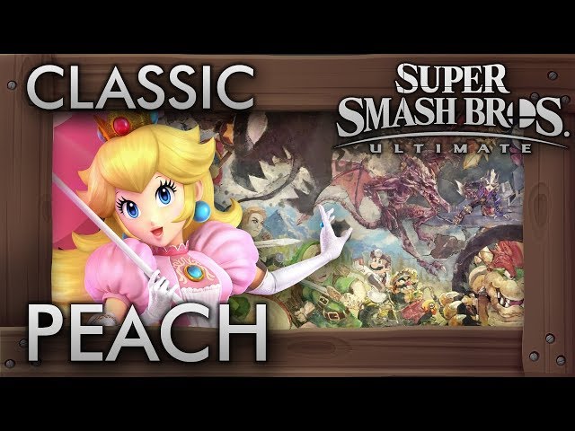 Super Smash Bros. Ultimate: Classic Mode - PEACH - 9.9 Intensity No Continues