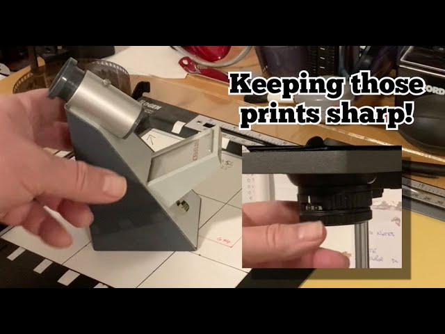 Keeping Those Prints Sharp!