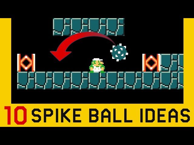 10 Ideas with Spike Balls (Part 2) - Super Mario Maker 2