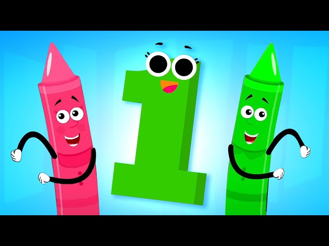 Number Song for Preschoolers & Learning Video for Kids