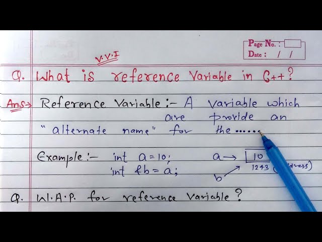 Reference Variable in C++ | Learn Coding
