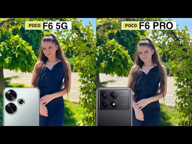 Poco F6 Pro Vs Poco F6 5G Camera Test Comparison