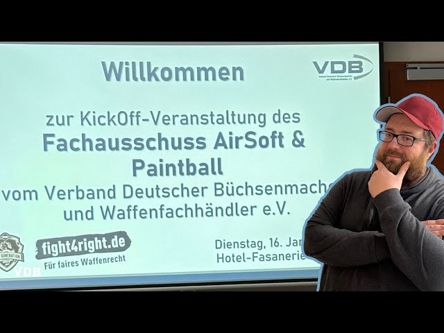 Endlich! Verband Deutscher Büchsenmacher gründet Fachausschuss für Paintball & Airsoft!