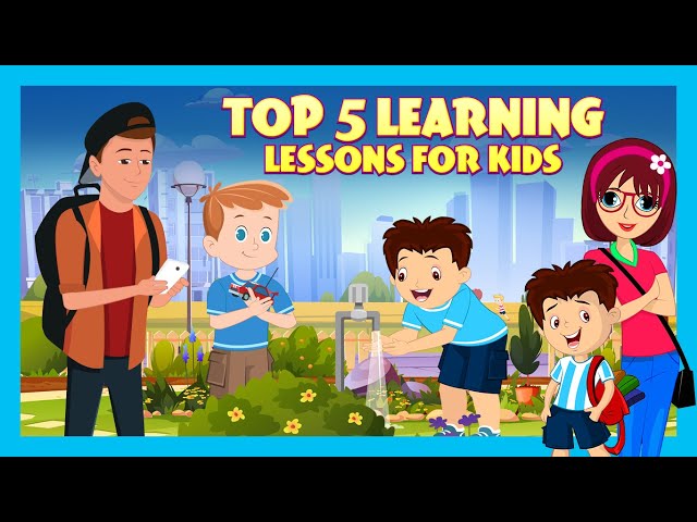 Top 5 Learning Lessons for Kids | Tia & Tofu | Beddtime Stories for Kids | Short Stories