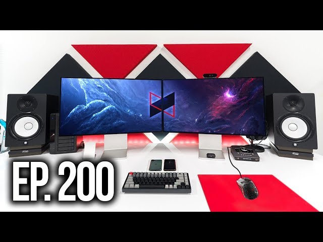 Room Tour Project 200 - Clean & Minimal Setups ft. MKBHD