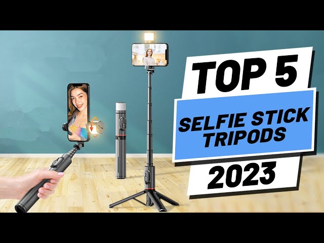Top 5 BEST Selfie Stick Tripods of (2023)