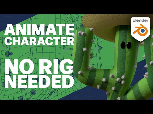 Blender Tutorial - Animate Characters and Objects without Rig